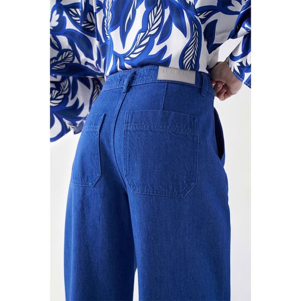 Salsa Jeans 21007863 Wide Leg Fit Farkut Sininen 28 / 32 Nainen