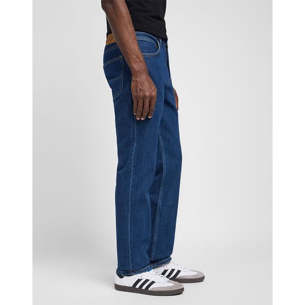 Lee Brooklyn Straight Byxor Blå 38 / 34 Man