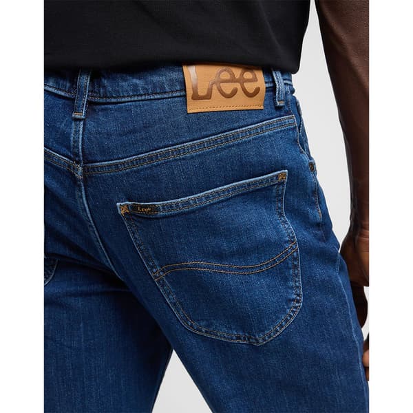 Lee Brooklyn Straight Byxor Blå 38 / 34 Man