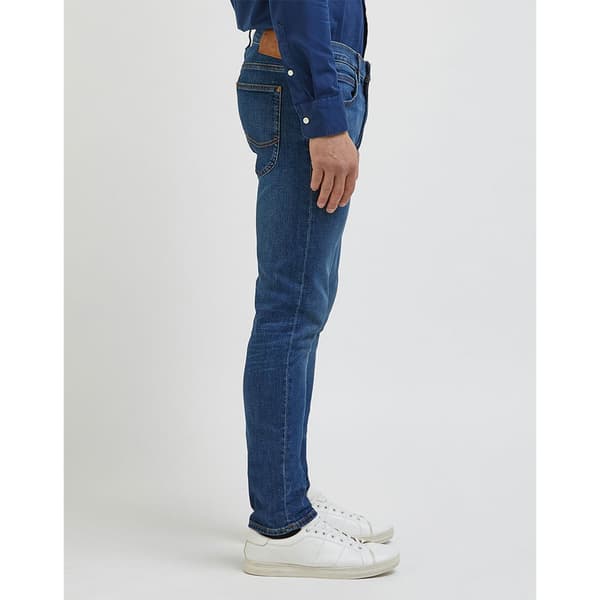 Lee Luke Slim Tapered Fit Jeans Blå 38 / 34 Mand