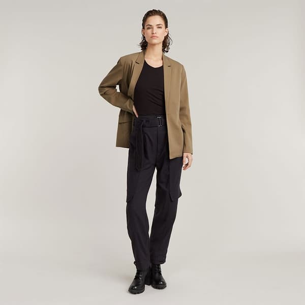G-star Cargo Bukser Paperbag Sort 26 Kvinde