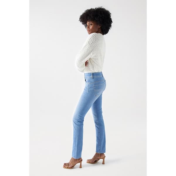 Salsa Jeans Secret Slim With Sparkling Detail Jeans Beige 28 Kvinna