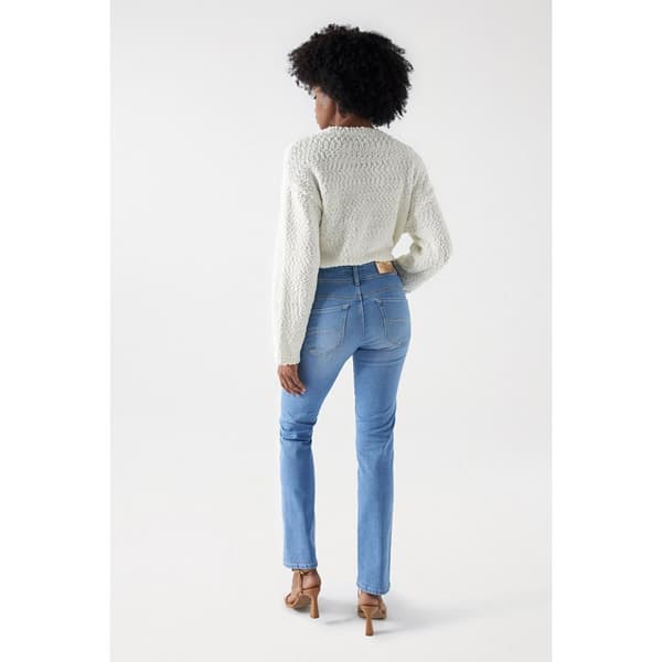 Salsa Jeans Secret Slim With Sparkling Detail Jeans Beige 28 Kvinna