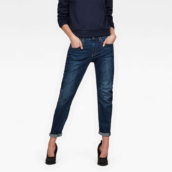G-star Arc 3d Low Waist Boyfriend Jeans Blå 23 / 28 Kvinde