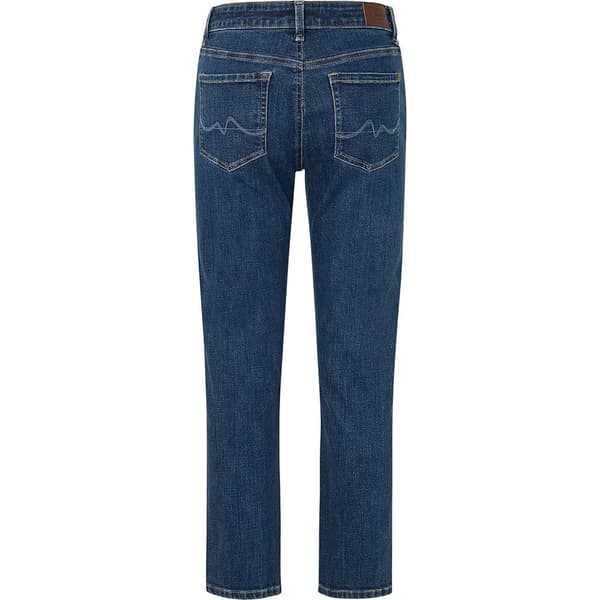 Pepe Jeans Pl204592 Straight Fit Jeans Blå 26 / 28 Kvinna