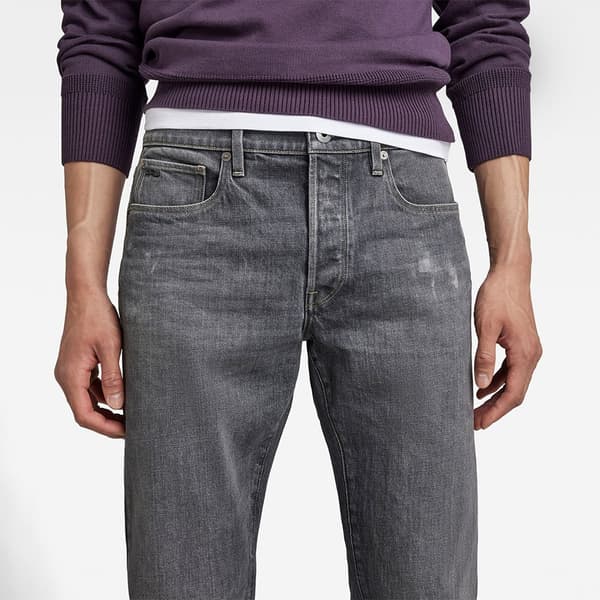 G-star 3301 Slim Fit Farkut Harmaa 32 / 34 Mies