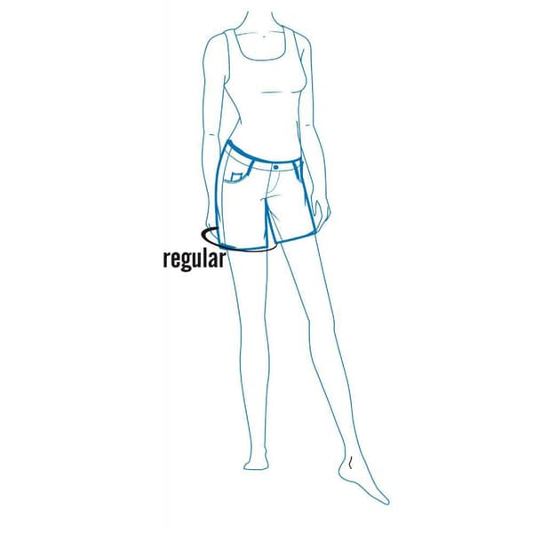 Timezone Regular Aylintz Denimshorts Svart 27 Kvinna