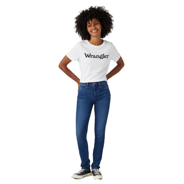 Wrangler Slim Jeans Blå 29 / 34 Kvinna