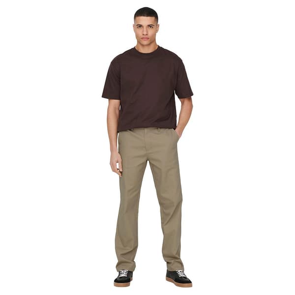 Only & Sons Edge-ed 0073 Chinobukser Beige 27 / 32 Mand