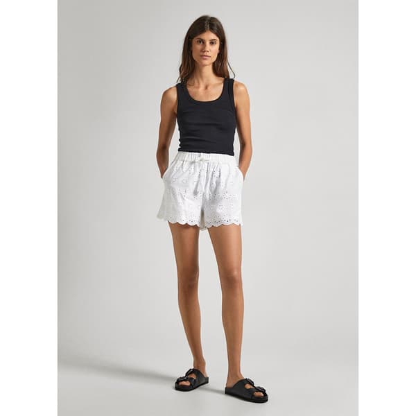 Pepe Jeans Maria Shorts Vit S Kvinna