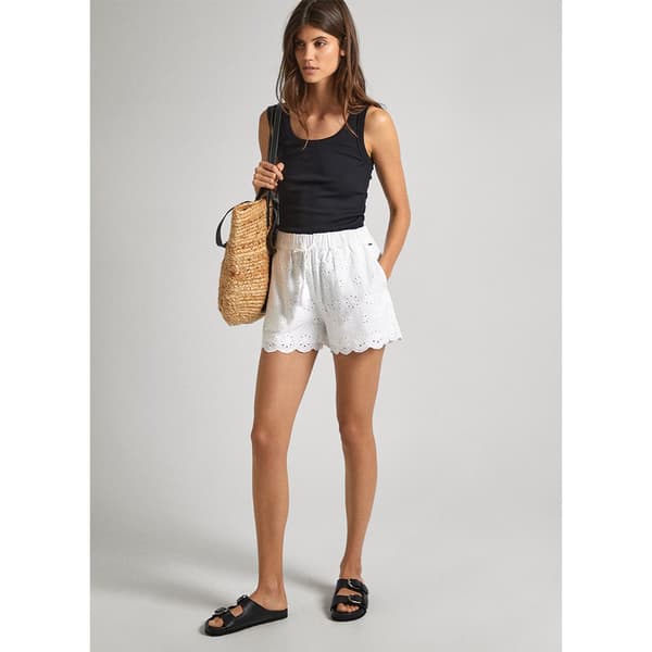 Pepe Jeans Maria Shorts Vit S Kvinna