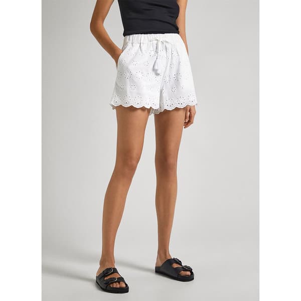 Pepe Jeans Maria Shorts Vit S Kvinna
