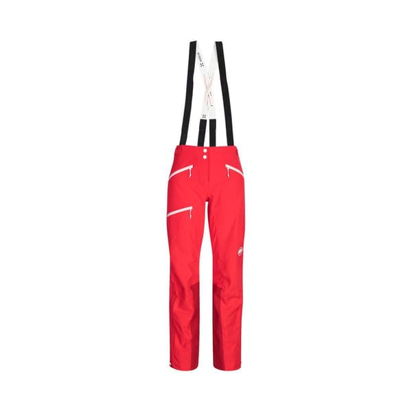 Mammut Byxor Eisfeld Guide Softshell Röd 32 / Regular Kvinna