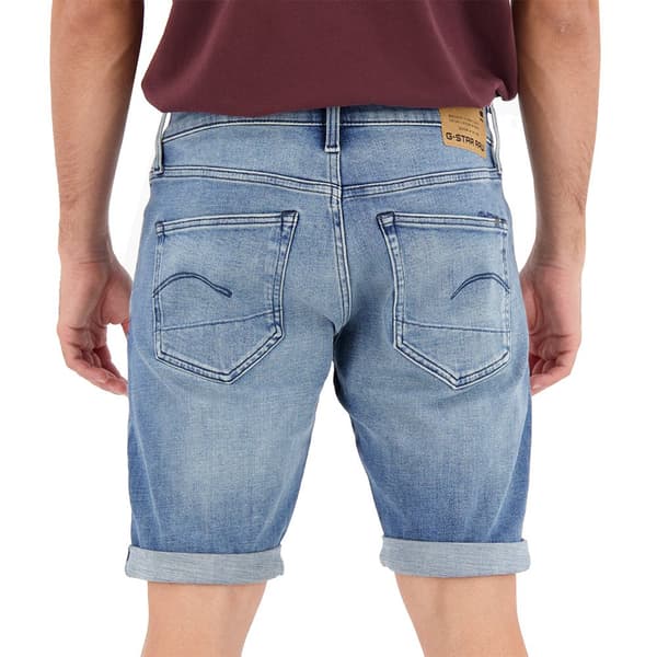 G-star 3301 Slim Shorts Blå 34 Mand