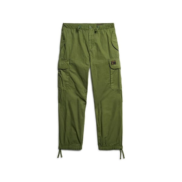 Superdry Baggy Parachute Byxor Grönt 30 / 32 Man