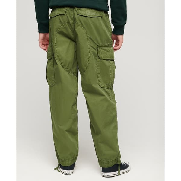 Superdry Baggy Parachute Byxor Grönt 30 / 32 Man