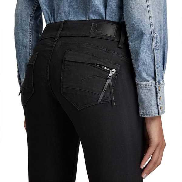 G-star Midge Cody Mid Waist Skinny Farkut Musta 24 / 30 Nainen
