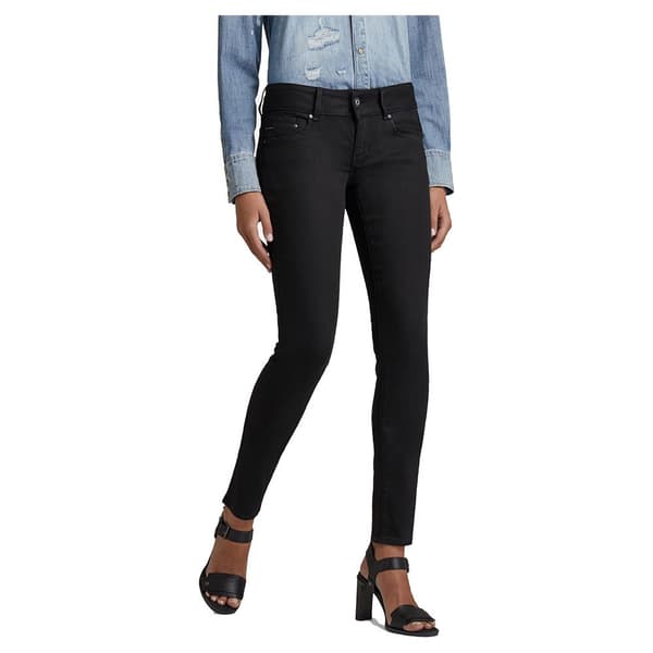 G-star Midge Cody Mid Waist Skinny Farkut Musta 24 / 30 Nainen