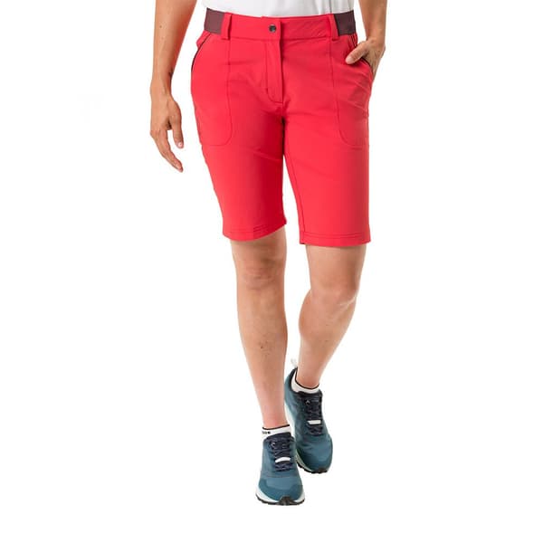 Vaude Shorts Farley Stretch Ii Röd 38 Kvinna