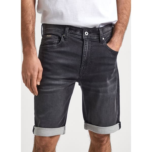 Pepe Jeans Slim Gymdigo Fit Korta Jeans Grå 34 Man
