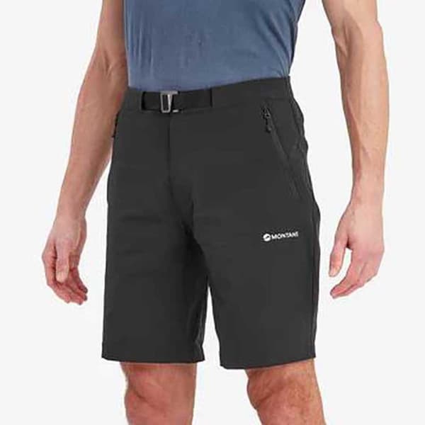 Montane Dynamic Lite Shortsit Musta 34 / Regular Mies