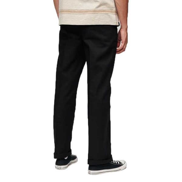 Superdry Straight Chinobukser Sort 32 / 32 Mand