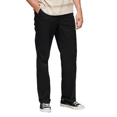 Superdry Straight Chinobukser Sort 32 / 32 Mand