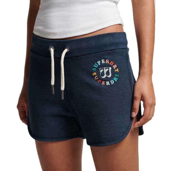 Superdry Vintage Rainbow Hikihousut Sininen L Nainen