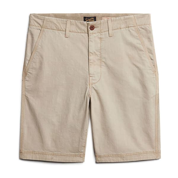 Superdry Vintage Officer Chinoshortsit Beige 32 Mies