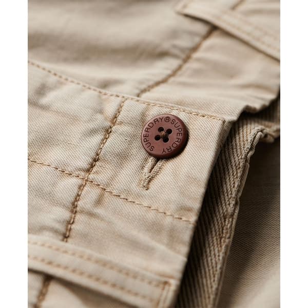 Superdry Vintage Officer Chinoshortsit Beige 32 Mies