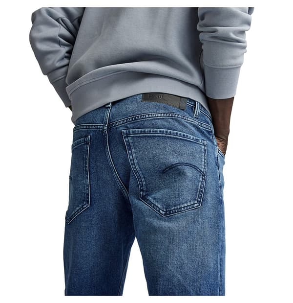 G-star Mosa Straight Fit Jeans Blå 36 / 32 Mand
