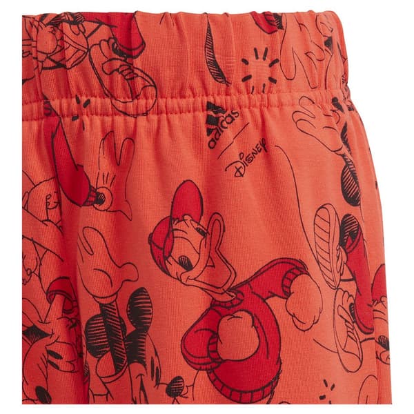 Adidas Korta Joggare Disney Mickey Mouse Orange 5-6 Years Pojke