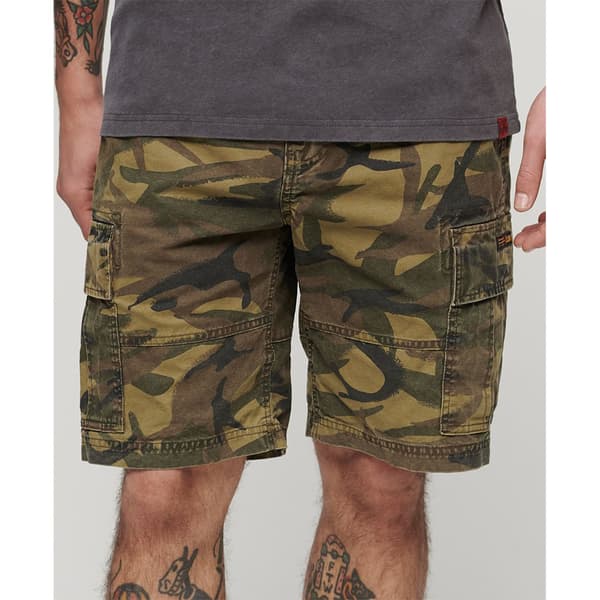 Superdry Heavy Cargo Shorts Grönt 34 Man