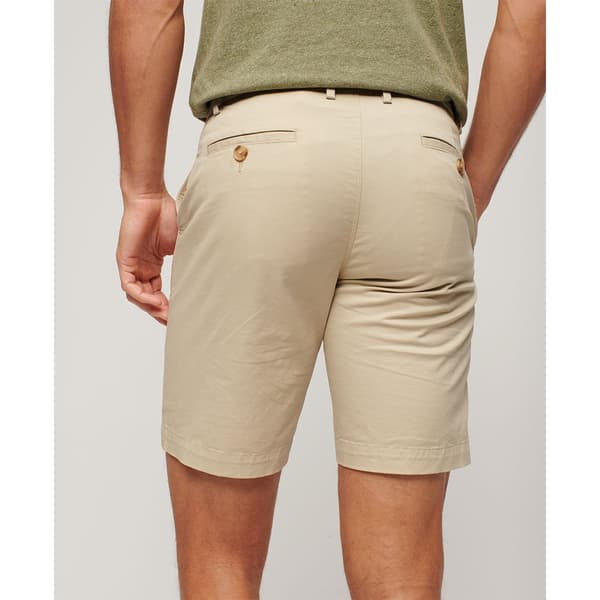 Superdry Stretch Shorts Beige 34 Mand