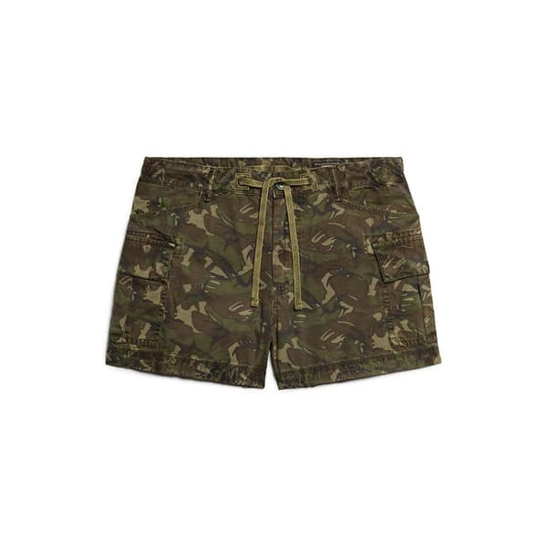 Superdry W7110424a Cargoshortsit Vihreä L Nainen