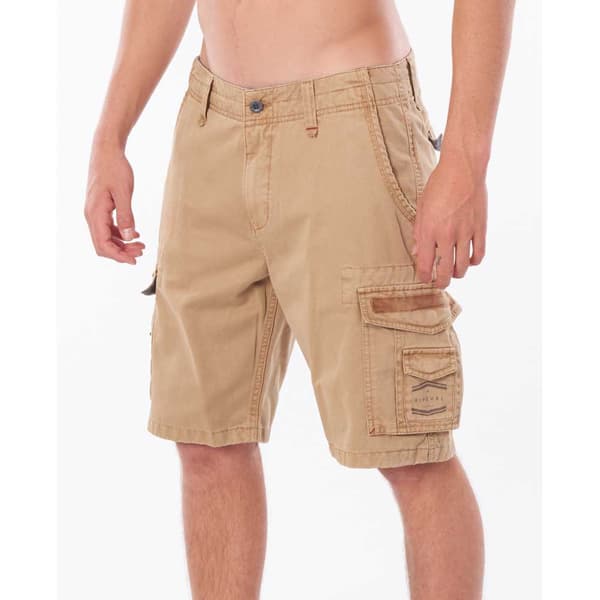 Rip Curl Trail Walk Cargo Shorts Beige 32 Man