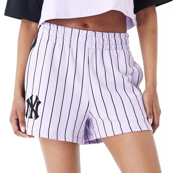 New Era Mlb Lifestyle New York Yankees Sportshorts Lila L Kvinna