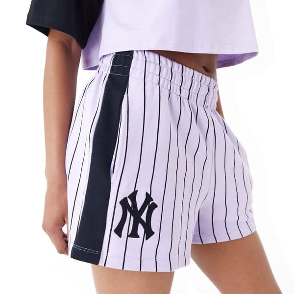New Era Mlb Lifestyle New York Yankees Sportshorts Lila L Kvinna