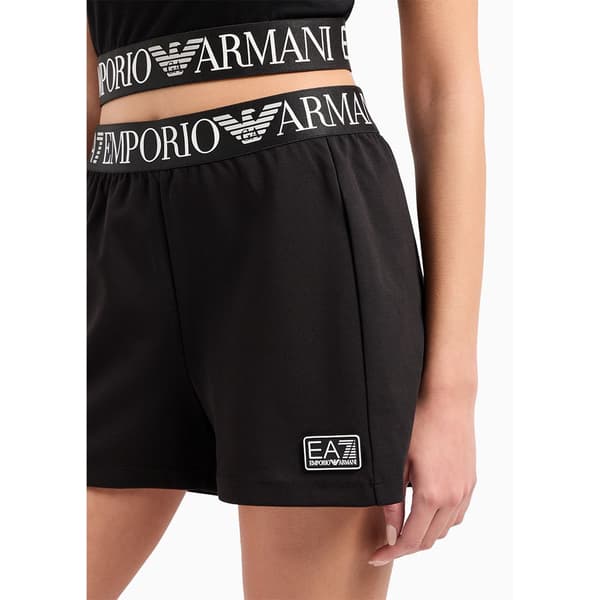 Ea7 Emporio Armani 3dts63 Shorts Svart S Kvinna
