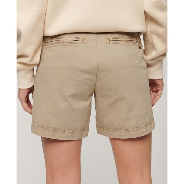 Superdry Classic Shortsit Beige S Nainen