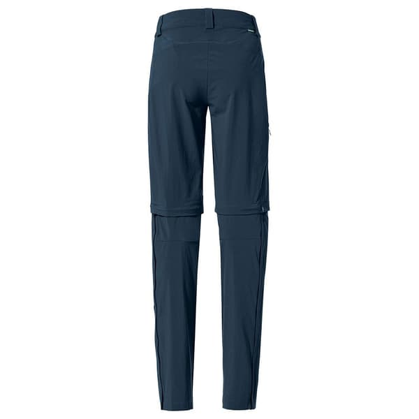 Vaude Housut Farley Stretch Zo T-zip Ii Sininen 44 / Regular Nainen