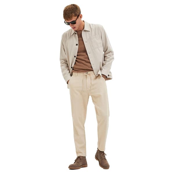 Selected 172 Brody Slim Tapered Fit Chinobukser Beige XL Mand