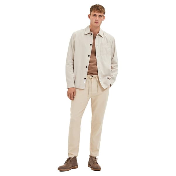 Selected 172 Brody Slim Tapered Fit Chinobukser Beige XL Mand