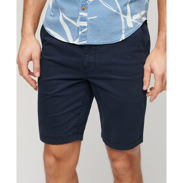 Superdry Vintage Officer Chinoshorts Blå 32 Man