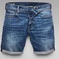 Miniatyrbild 3 av 6: G-star 3301 Slim Shorts Blå 29 Man