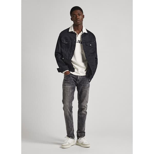 Pepe Jeans Tapered Fit Acid Jeans Grå 33 / 32 Man