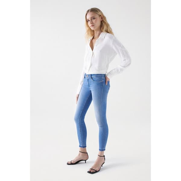 Salsa Jeans Wonder Jeans Blå 29 / 28 Kvinna