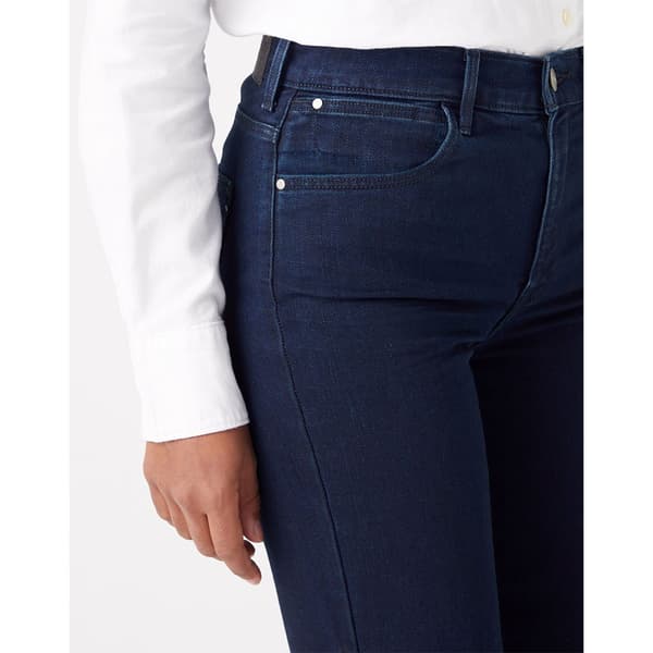 Wrangler Straight Farkut Sininen 28 / 30 Nainen