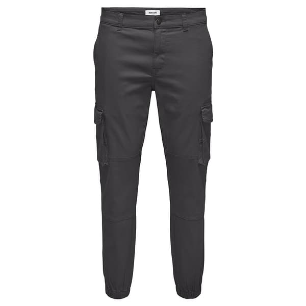 Only & Sons Carter Life Cuff 0013 Cargobyxor Grå 29 / 30 Man