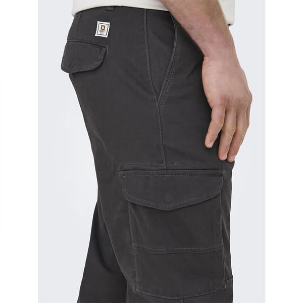 Only & Sons Carter Life Cuff 0013 Cargobyxor Grå 29 / 30 Man